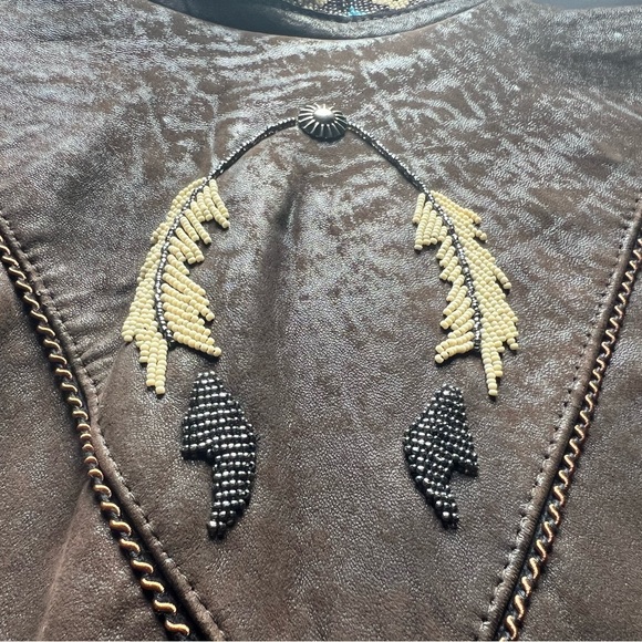 Tribe America Leather Jacket wm 14 - Picture 13 of 13